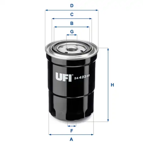 горивен филтър UFI 24.423.00