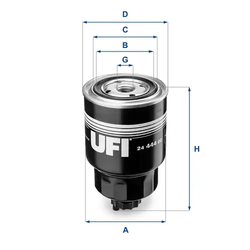 горивен филтър UFI 24.444.00