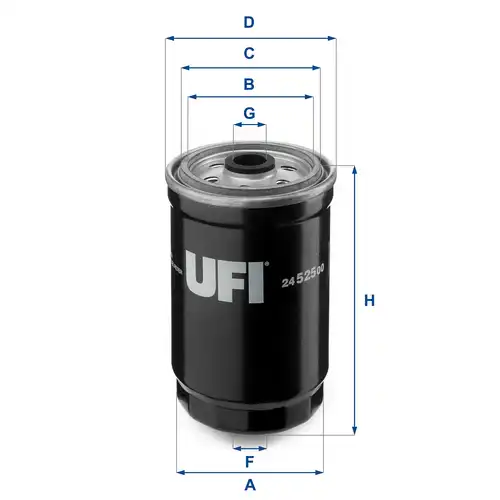 горивен филтър UFI 24.525.00