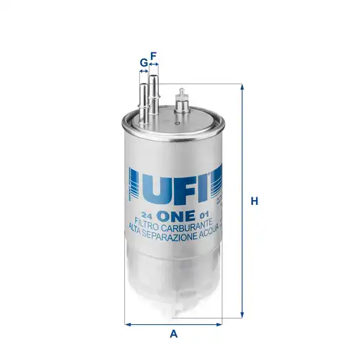 горивен филтър UFI 24.ONE.01