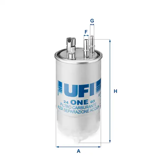 горивен филтър UFI 24.ONE.03