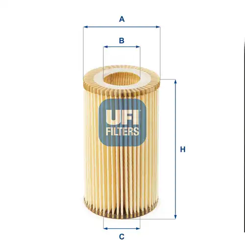 маслен филтър UFI 25.002.00