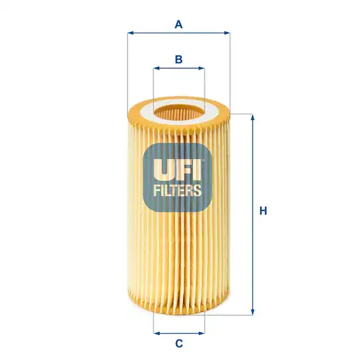 маслен филтър UFI 25.013.00