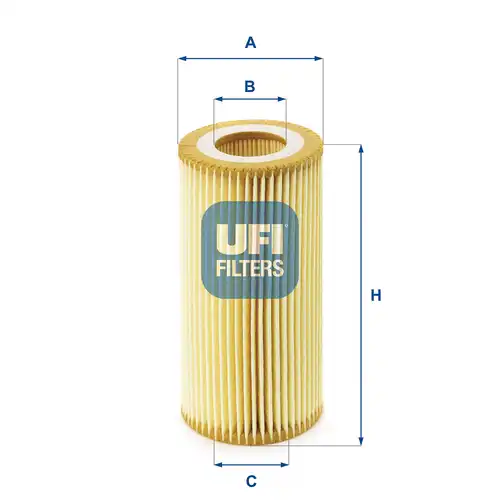 маслен филтър UFI 25.040.00