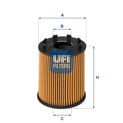 маслен филтър UFI 25.043.00