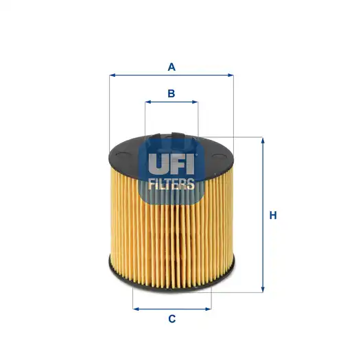 маслен филтър UFI 25.047.00