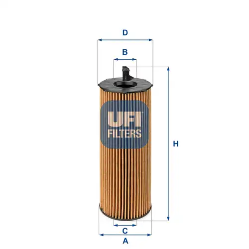 маслен филтър UFI 25.068.00