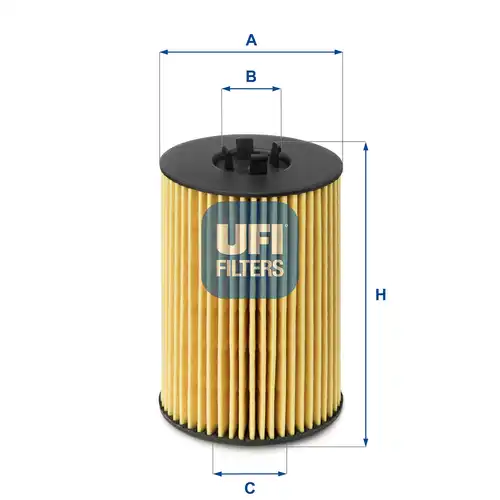 маслен филтър UFI 25.144.00