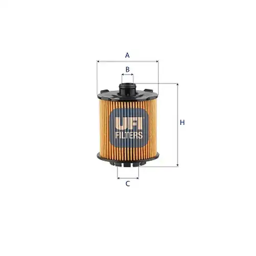 маслен филтър UFI 25.VCC.01