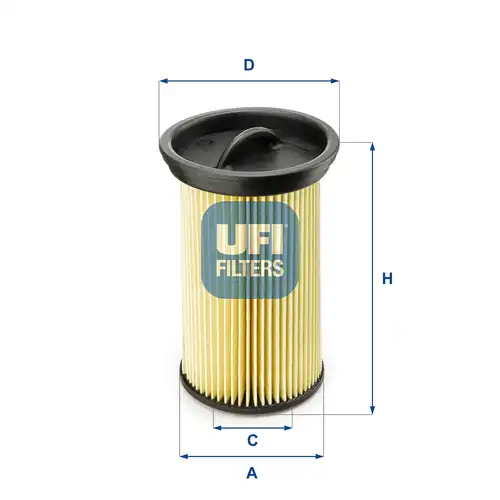 горивен филтър UFI 26.005.00