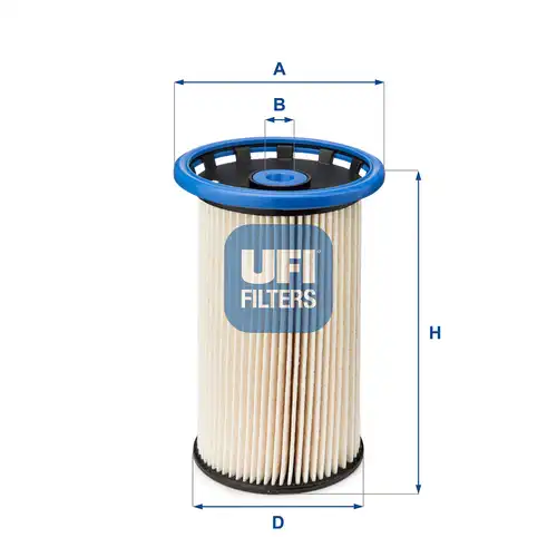 горивен филтър UFI 26.026.00