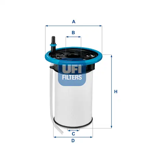 горивен филтър UFI 26.052.00