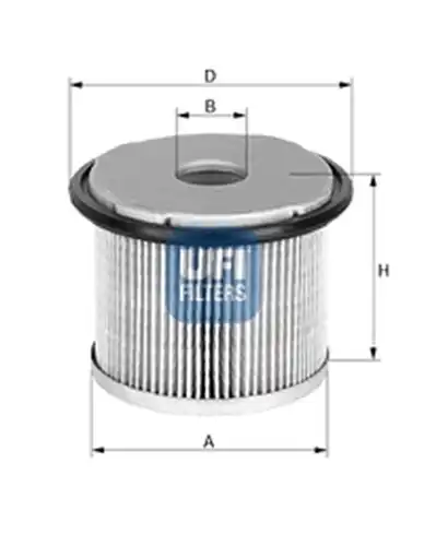 горивен филтър UFI 26.682.00
