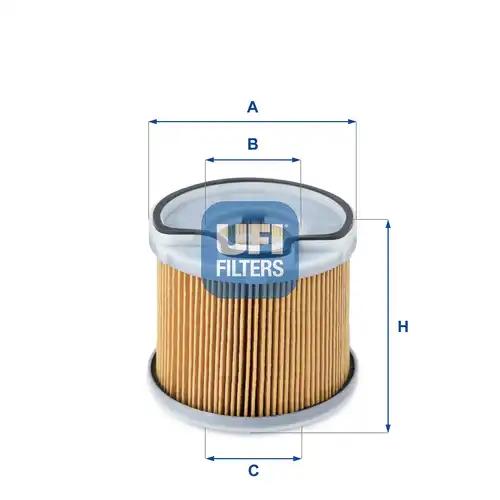 горивен филтър UFI 26.691.00