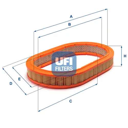 въздушен филтър UFI 27.076.00