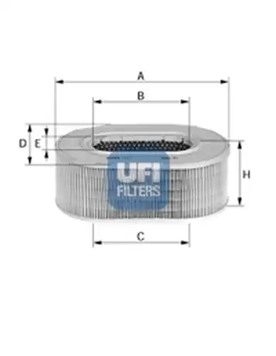 въздушен филтър UFI 27.079.00