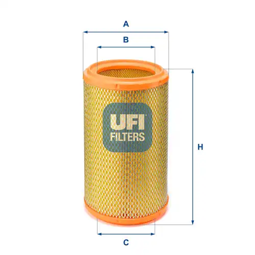 въздушен филтър UFI 27.236.00