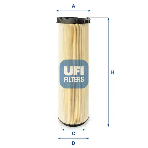 въздушен филтър UFI 27.585.00