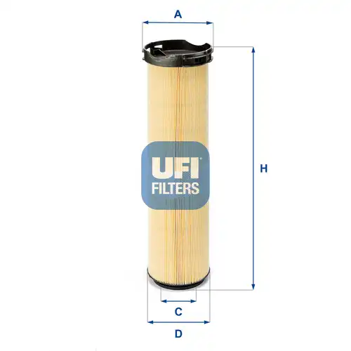 въздушен филтър UFI 27.586.00