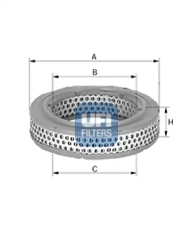 въздушен филтър UFI 27.781.00