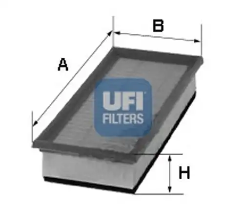 въздушен филтър UFI 30.125.00