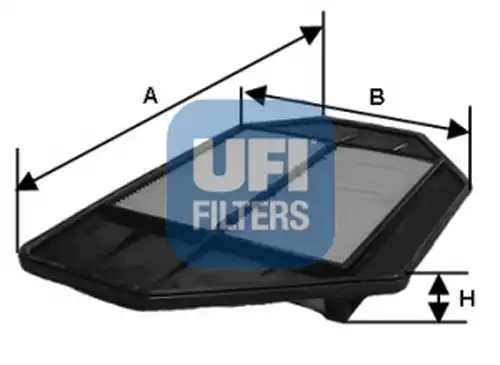 въздушен филтър UFI 30.360.00