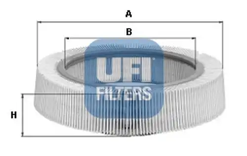 въздушен филтър UFI 30.804.00