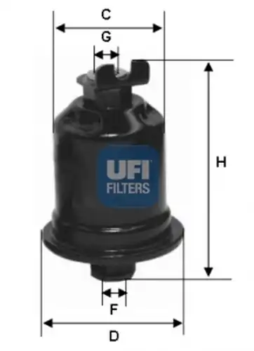 горивен филтър UFI 31.592.00