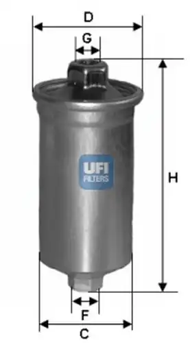 горивен филтър UFI 31.699.00