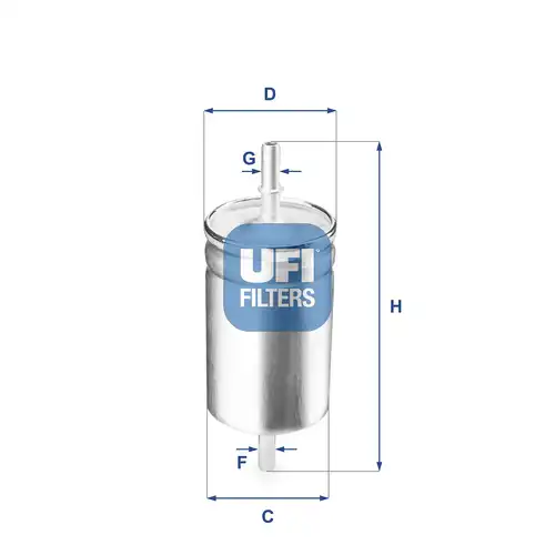 горивен филтър UFI 31.722.00