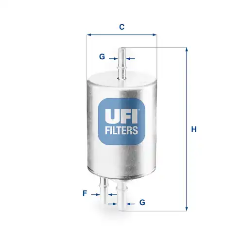 горивен филтър UFI 31.831.00