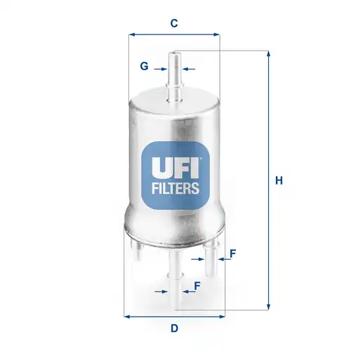 горивен филтър UFI 31.832.00