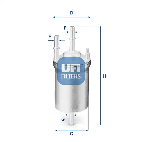 горивен филтър UFI 31.833.00