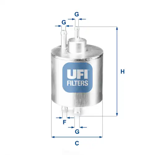 горивен филтър UFI 31.834.00