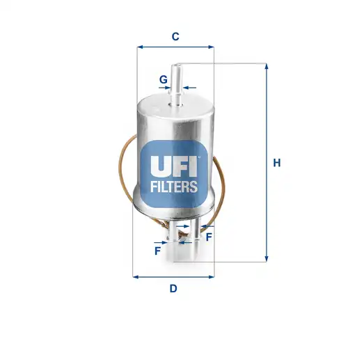 горивен филтър UFI 31.853.00