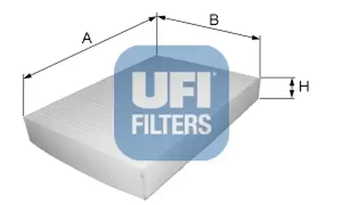 Филтър купе (поленов филтър) UFI 53.010.00