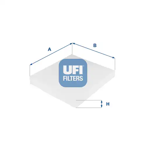 Филтър купе (поленов филтър) UFI 53.031.00