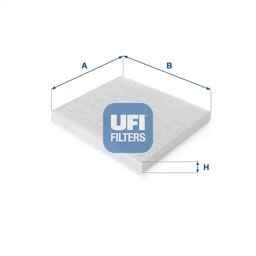 Филтър купе (поленов филтър) UFI 53.125.00