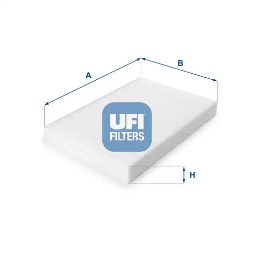 Филтър купе (поленов филтър) UFI 53.161.00