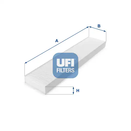 Филтър купе (поленов филтър) UFI 53.162.00