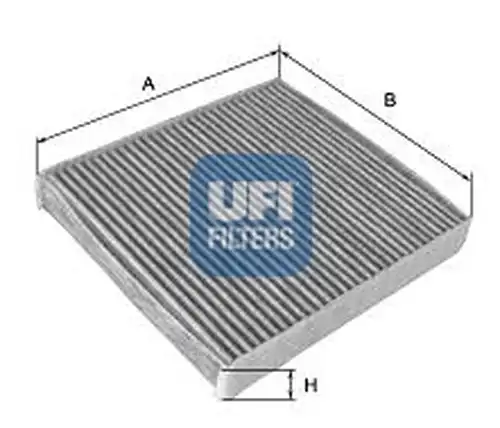 Филтър купе (поленов филтър) UFI 54.105.00