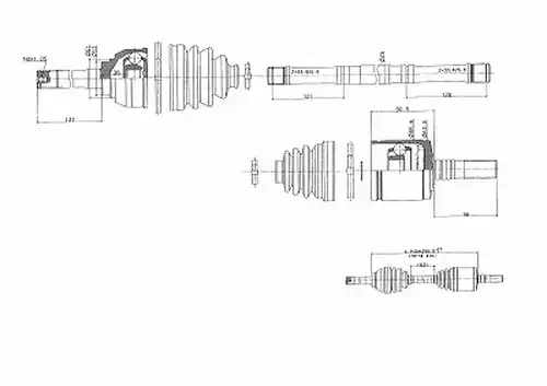 полуоска URW 10-03009