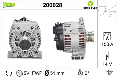 генератор VALEO 200028