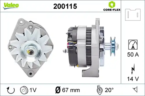 генератор VALEO 200115