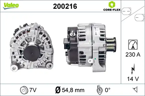 генератор VALEO 200216