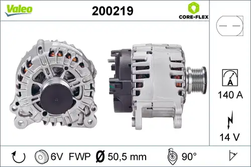 генератор VALEO 200219