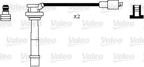 комплект запалителеи кабели VALEO 346079