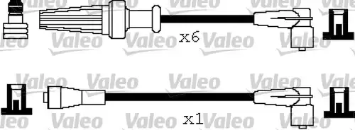 комплект запалителеи кабели VALEO 346206