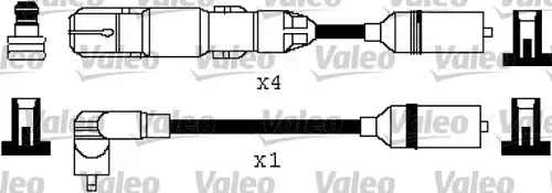 комплект запалителеи кабели VALEO 346317