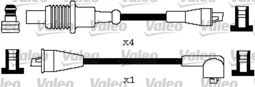 комплект запалителеи кабели VALEO 346396